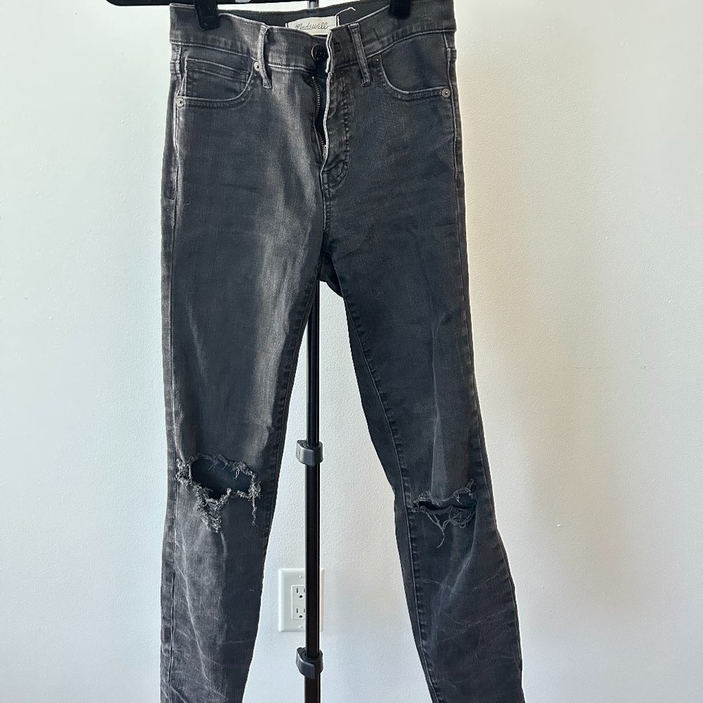 MADEWELL BLACK SKINNY JEANS